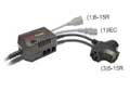 Smart Power 10 Amp/120 Volts SmartCord w/ 3 R515 & 1 IN/2 OUT RJ11 Jack Smart Power 10 Amp/120 Volts SmartCord w/ 3 R515 & 1 IN/2 OUT RJ11 Jack